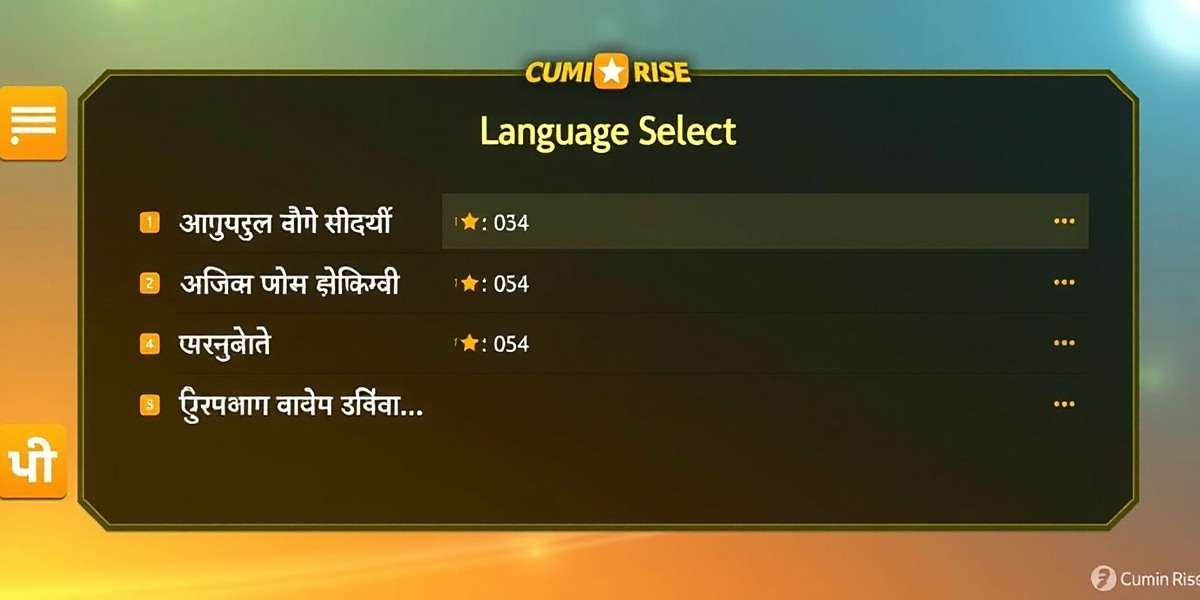 Cumin Rise Revolution Multi-language Support Cumin Rise Revolution language selection screen showing various Indian language options
