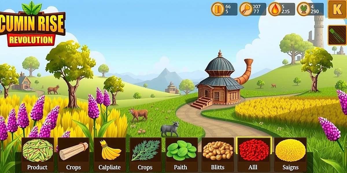 Cumin Rise Revolution Resource Management Cumin Rise Revolution gameplay screenshot showing resource management interface with various Indian crops and spices